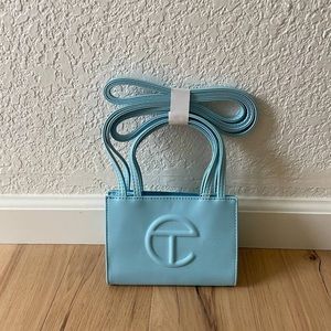 NWT Telfar Small - Pool Blue